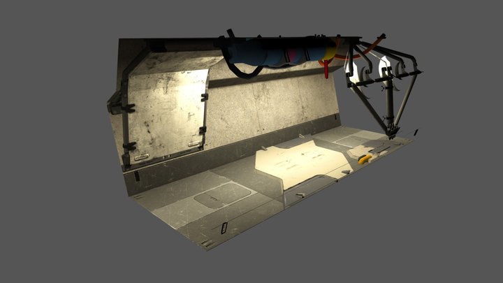 Sketfab Corridor Example 01 3D Model