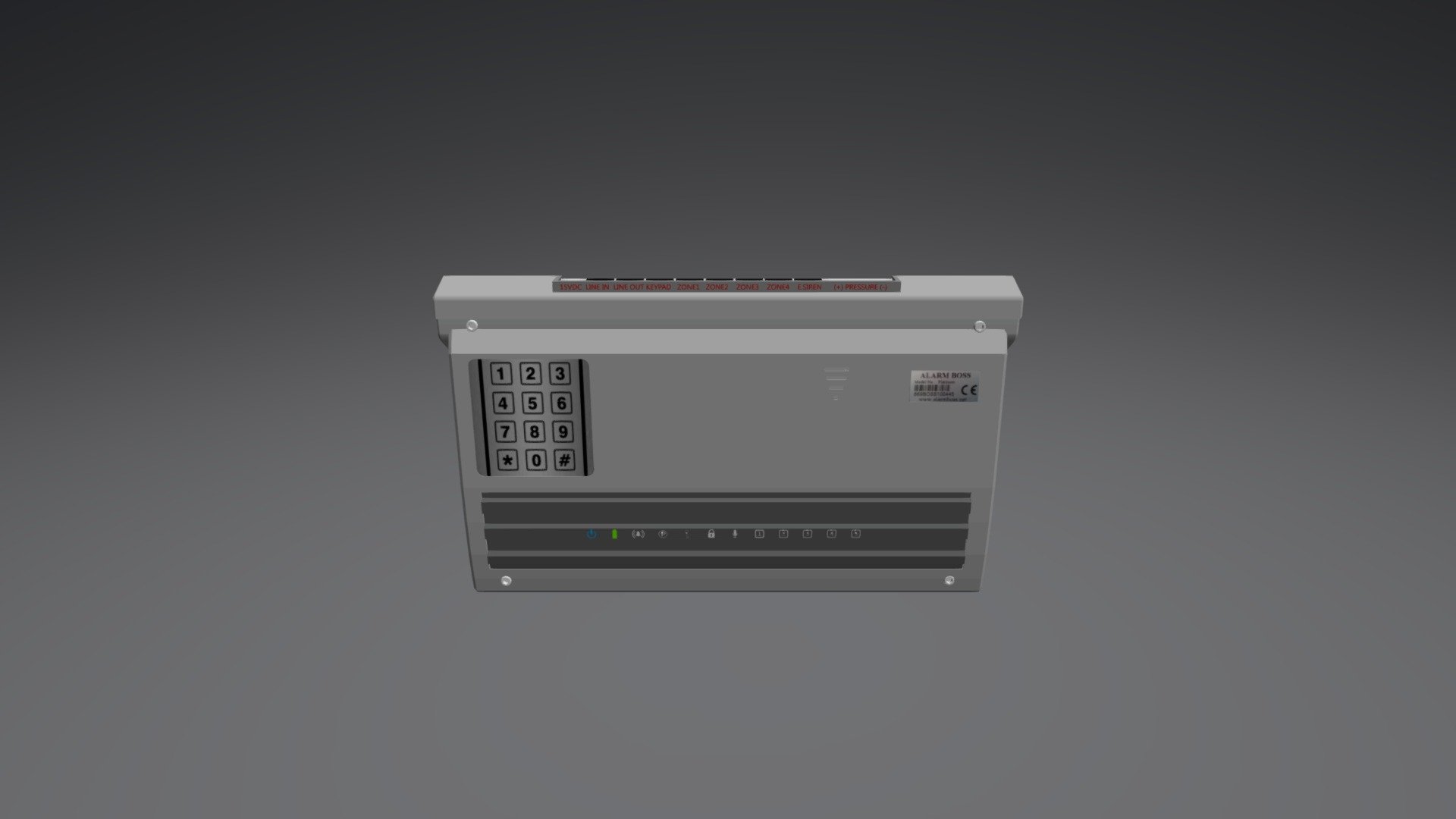 ALARM BOSS PLATINUM - 3D model by alarmboss [b3681f3] - Sketchfab