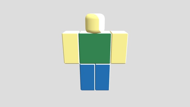 Rblx R6 Rig 3D Model