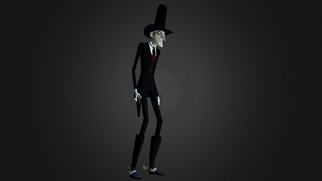 The American 3D Model