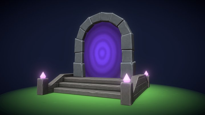 Magic Portal 3D Model