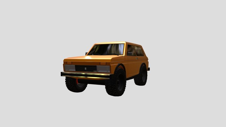 Lada NIVA 2122 1980s Concept