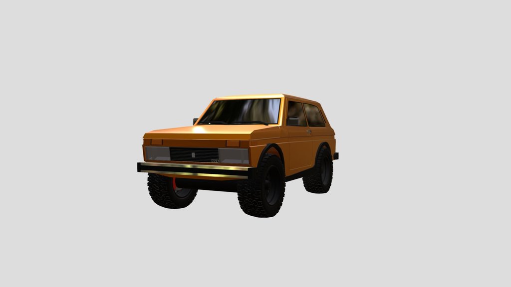 Lada NIVA 2122 1980s Concept