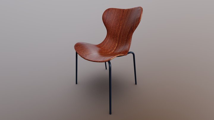 Chair Furtinure - silla PBR 3D Model