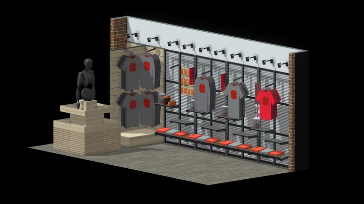 MERCH HP 3D Model