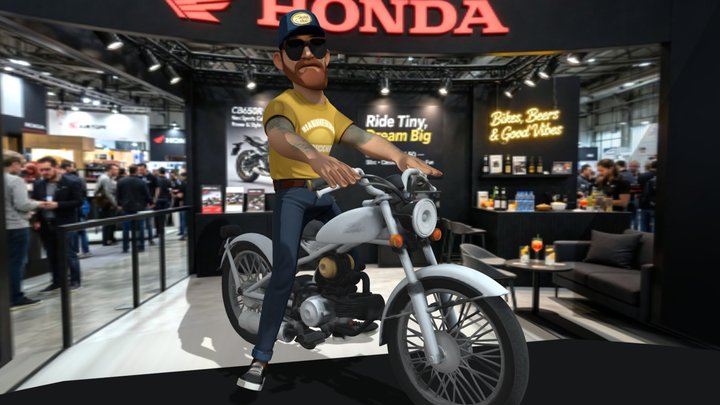 Tony MALT Honda Tiny 50