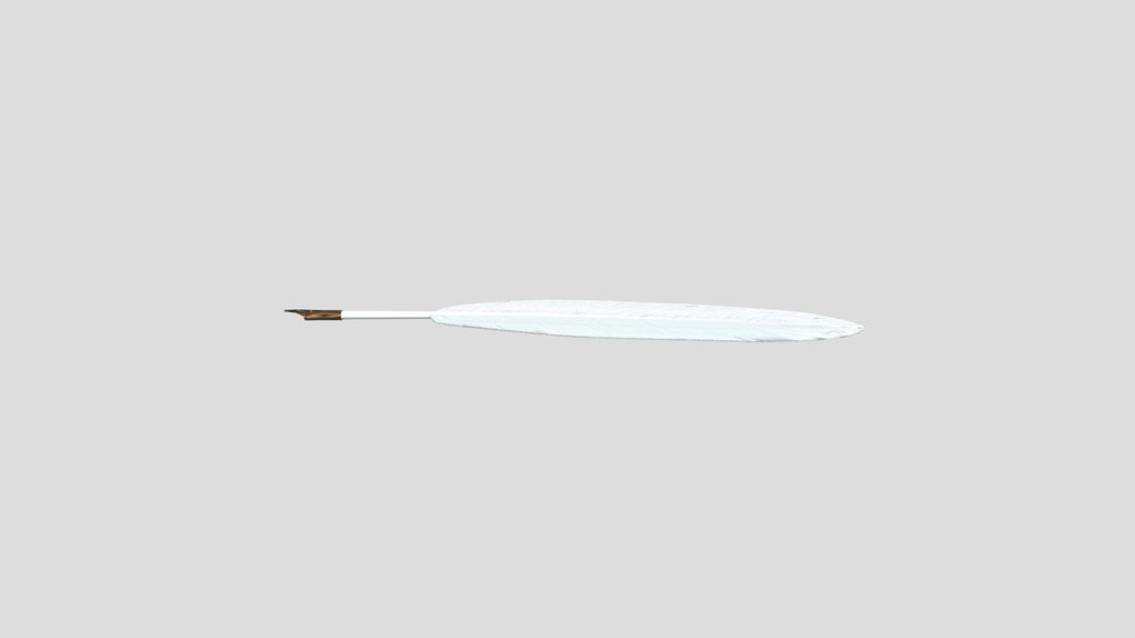 Pen From A Golden Eagle Feather