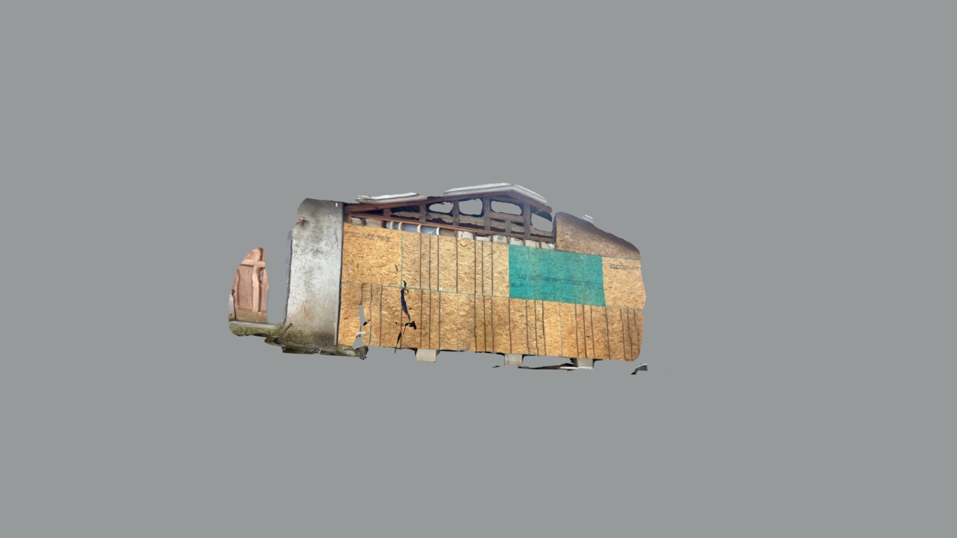279 insulation added North exterior wall closed…