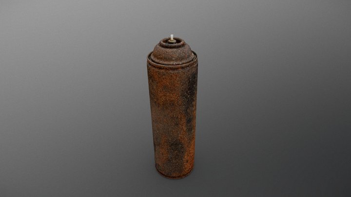 Spraycan 3D models - Sketchfab