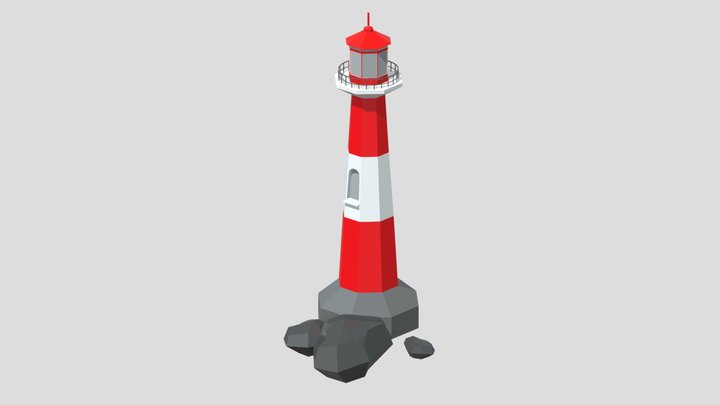 Lighthouse (Маяк) 3D Model