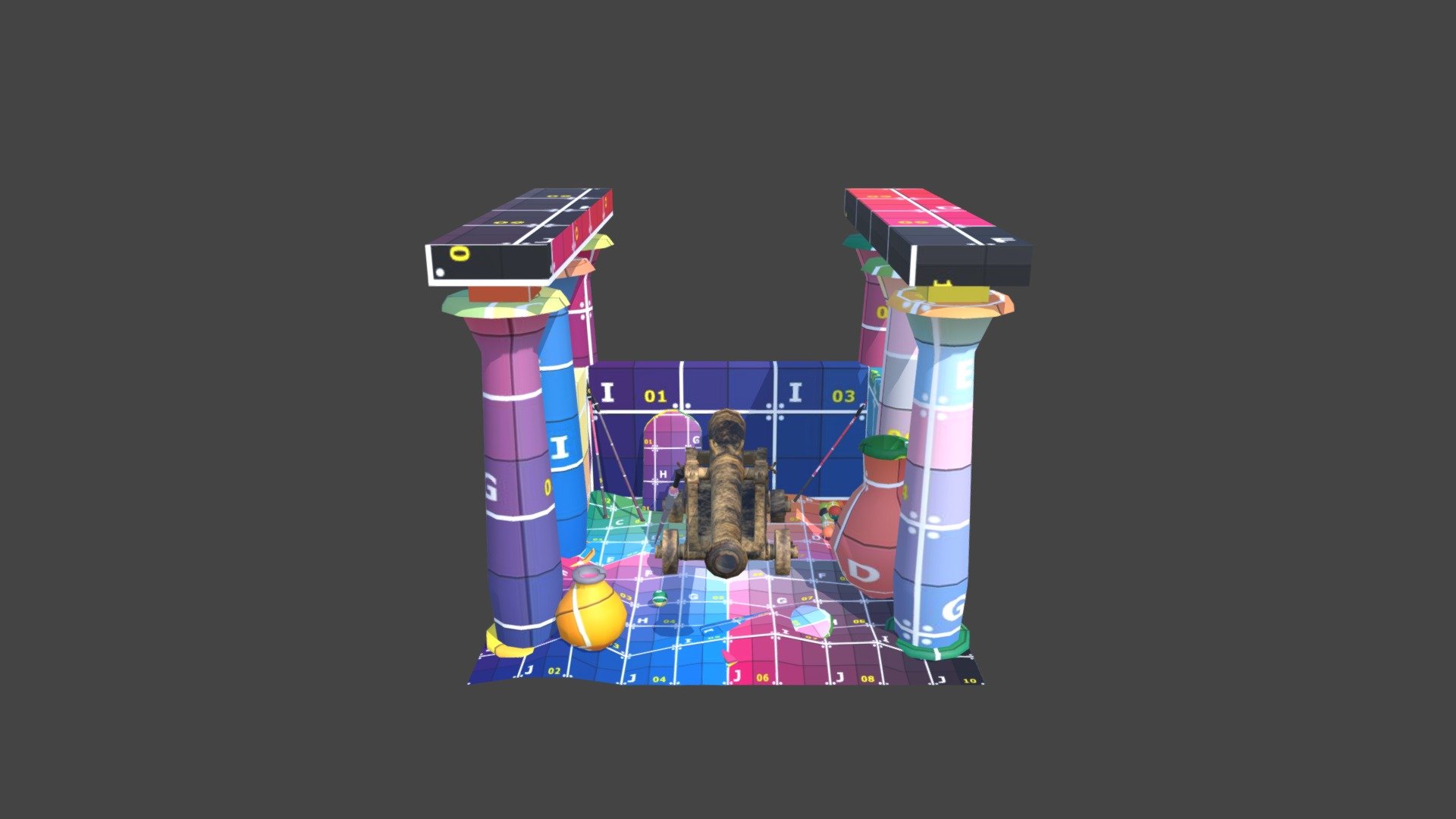 Environment with Cannon