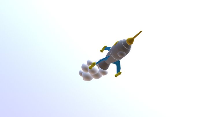Rocket - Yeehaw Wand Draw #11141905286 3D Model