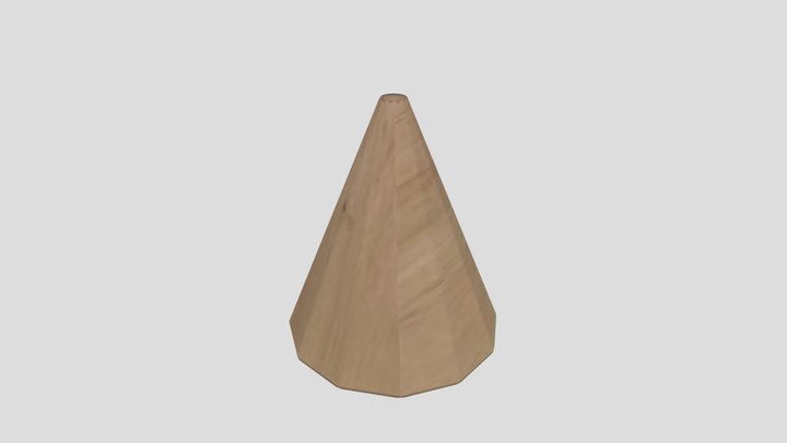 A7 Cone Block 3D Model