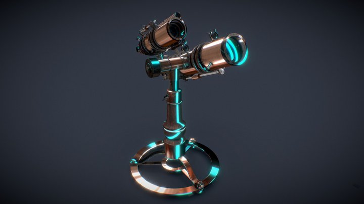 Telescope_Victorian 3D Model