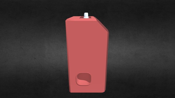 Smart speaker with amplifier 3D Model