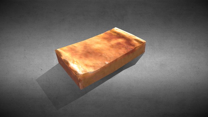 Low poly Flan patissier – Modèle 3D gratuit STL