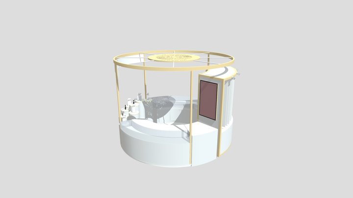 booth funoon 3D Model