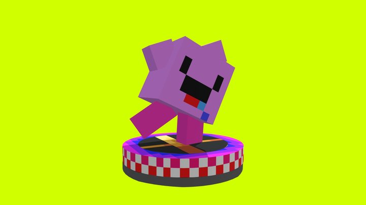 Blockiibo - Kirby 3D Model