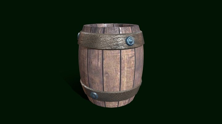barrel 3D Model