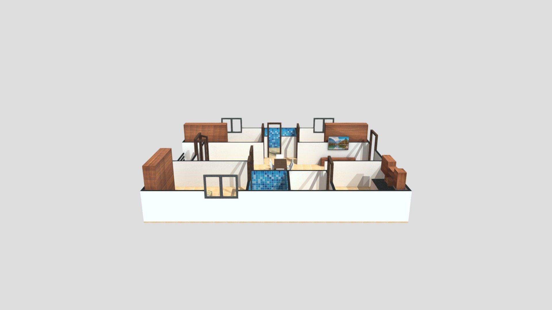 PRANEETH2BHK flat 5 R 1