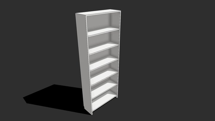 Ikea Billy bookcase 3D Model
