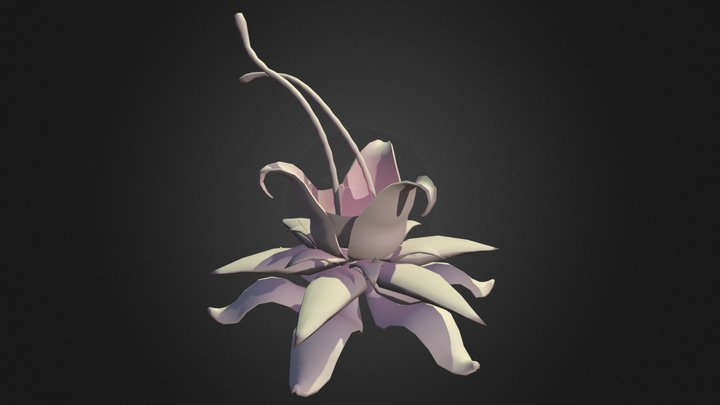 Cardusa - Carnivorous Plant Alien 3D Model
