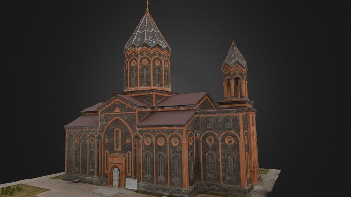 Holy Saviour's Church 3D Model