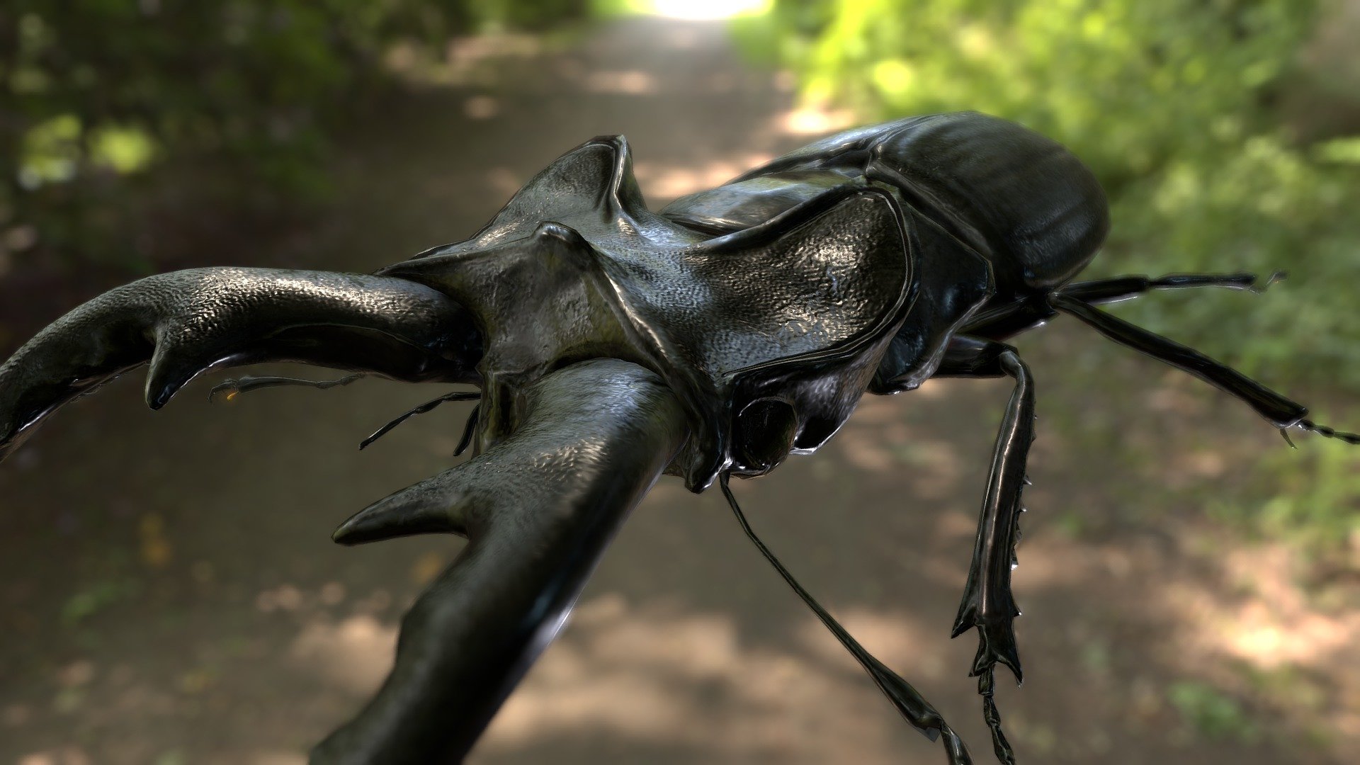 Lucanus maculifemoratus - Buy Royalty Free 3D model by Boycraft ...