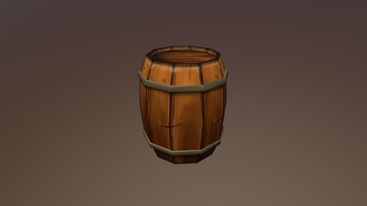 Barrel Model 3D Model