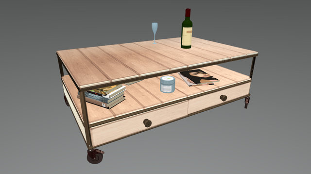 Coffee Table 3D Model