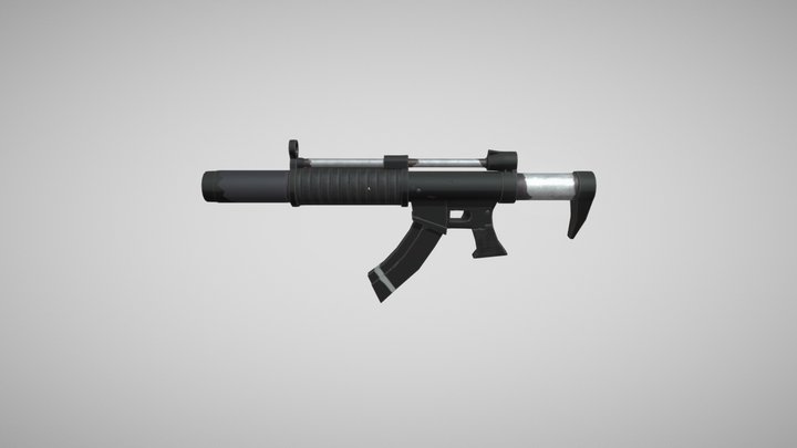 Fortnite Weapon 3D Model