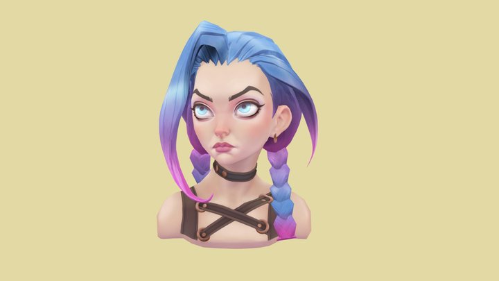 Jinx 3D Model