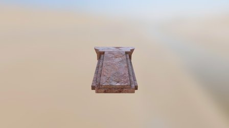Underwater Building Ramp 01 3D Model