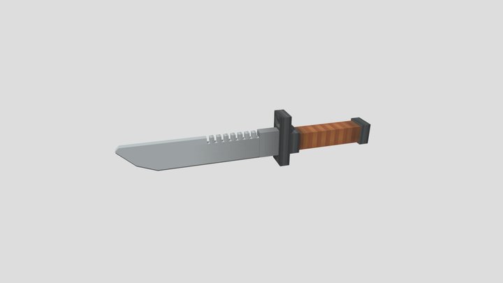 Cuchillo 3D Model