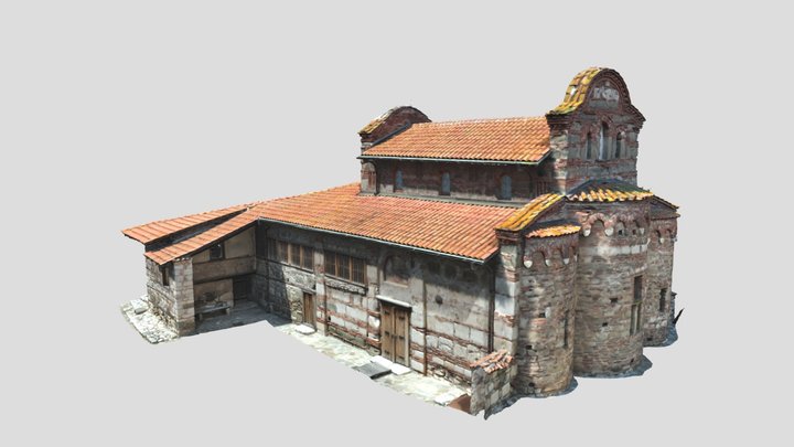 The Saint Stephen church 3D Model