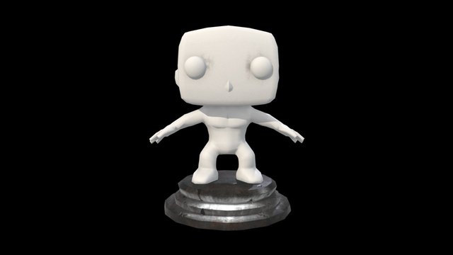 Pop Character 3D Model