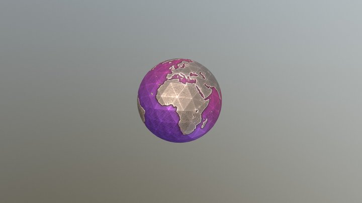 Metal earth 3D Model