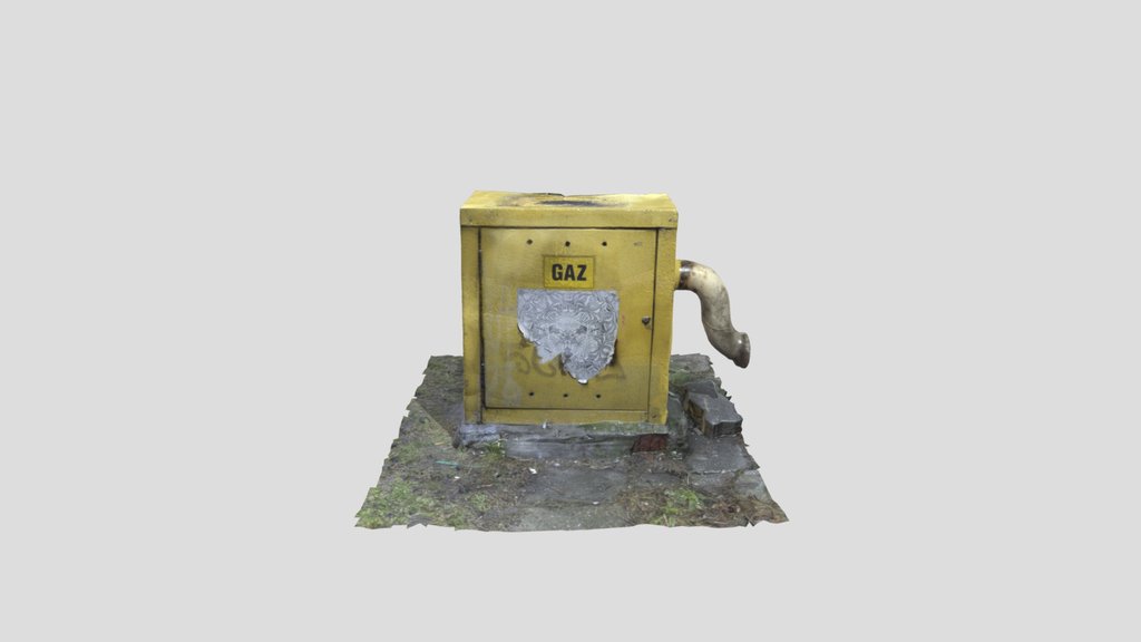 City Gas Utility Box
