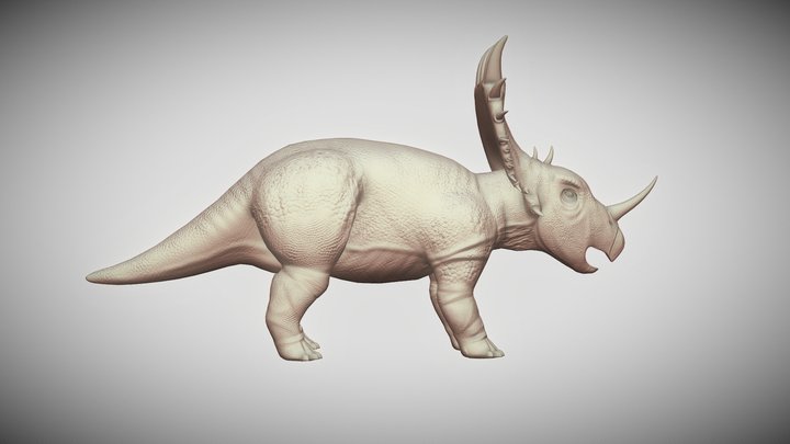 Styracosaurus 3D Model