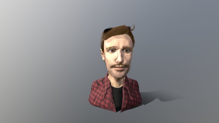 Darren Bust 3D Model