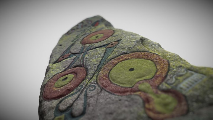 The Serpent Stone, Aberlemno I 3D Model