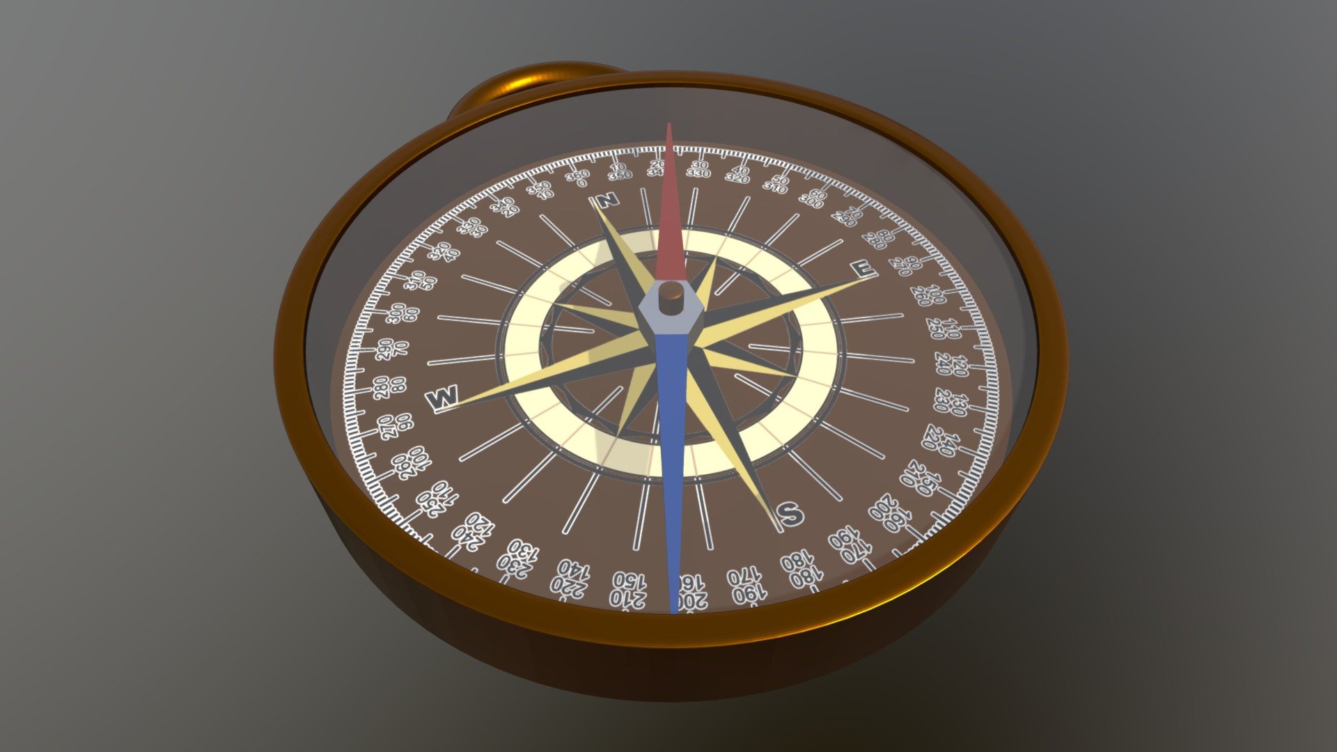 Handheld Compass Download Free 3d Model By Trentpierce B384e34 Sketchfab 9803