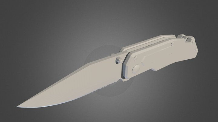 Pocket Knife - WIP 3D Model