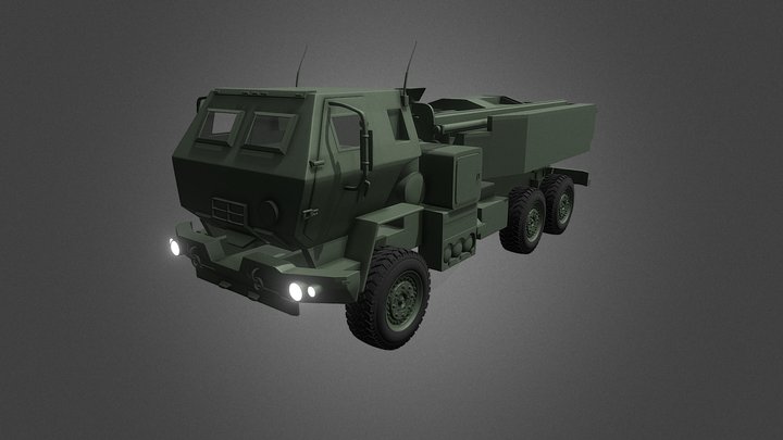 Himars 3D Model
