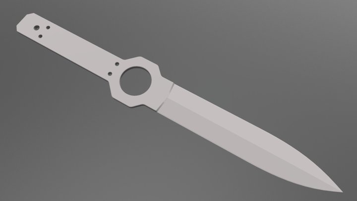 KL Knife 3D Model