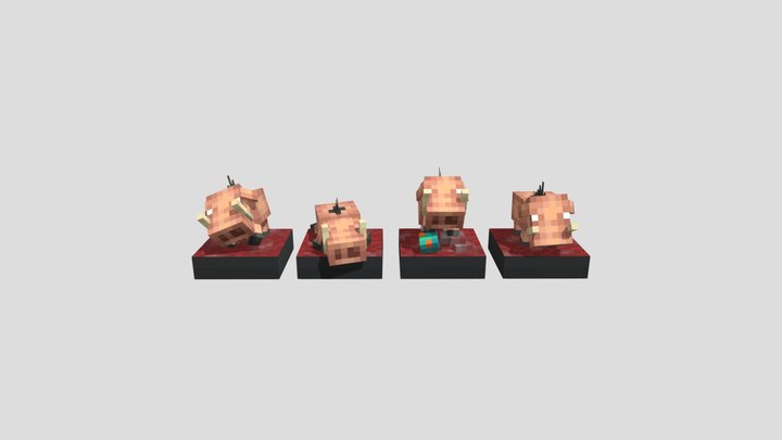 Hoglin Herd 3D Model