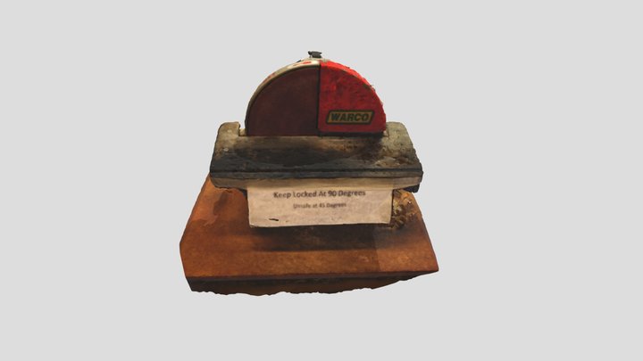 Warco Tabletop Sander 3D Model