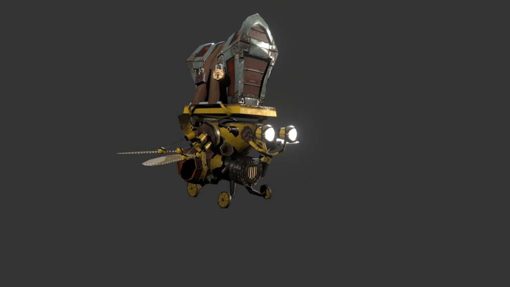 Steambot Fly Lod0
