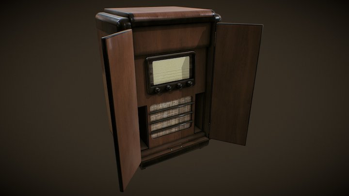 EX3DI - Radio 3D Model