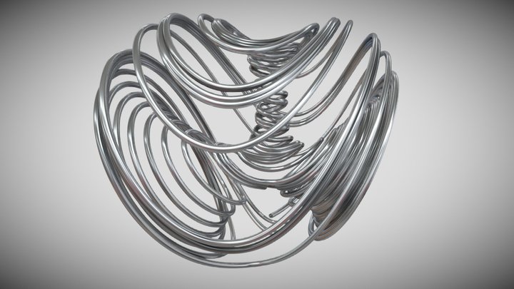 Three Scroll Unified Chaotic – Free 3D Model STL